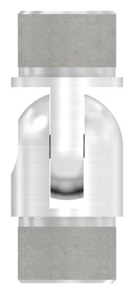 Gelenkstück, zum Stecken, für Rohr 33,7x2,0mm, V2A