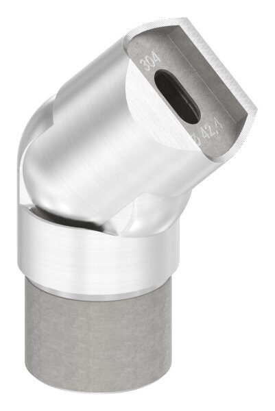 Gelenkstück zum Anschrauben an Rohr 42,4mm und...