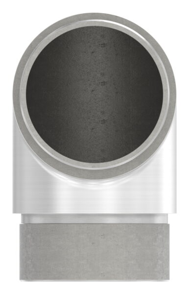 Eckstück 90° kurz, für Rohr 48,3 x 2,0mm, V2A