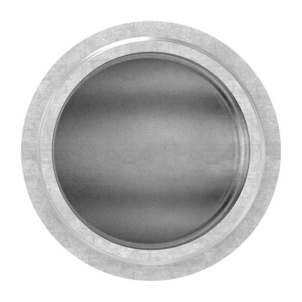 Endbogen 45°, zum Stecken, für Rohr 33,7x2,0mm, V2A