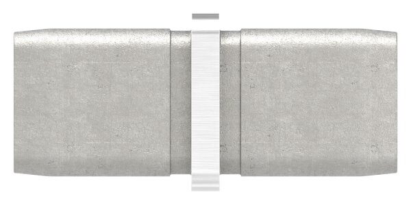 Verbinder, zum Stecken, für Rohr 25x25x2,0mm, V4A