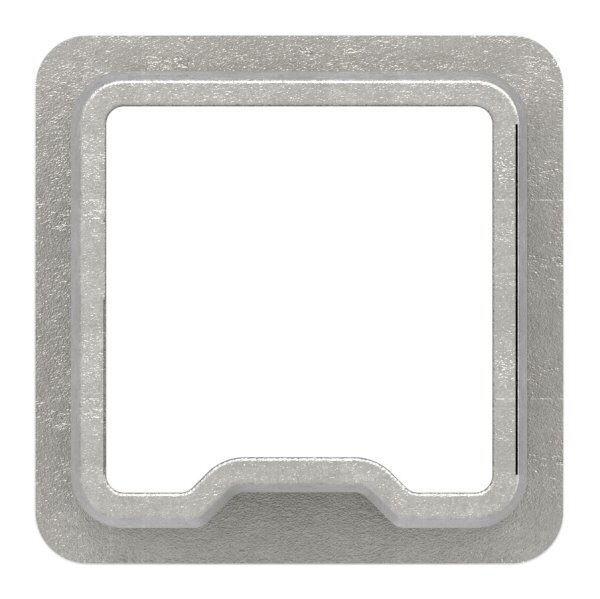 Verbinder, zum Stecken, für Rohr 30x30x2,0mm, V4A