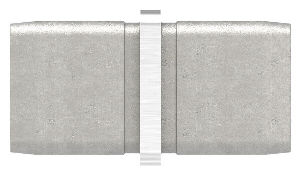 Verbinder, zum Stecken, für Rohr 30x30x2,0mm, V4A