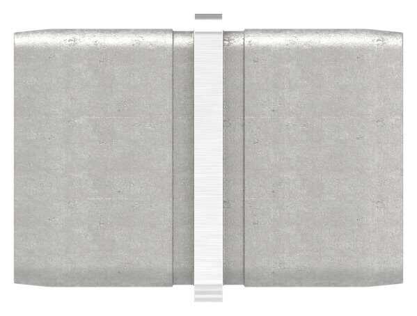 Verbinder, zum Stecken, für Rohr 40x40x2,0mm, V4A