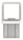 T-Verbinder, zum Stecken, für Rohr 40x40x3,0mm, V4A
