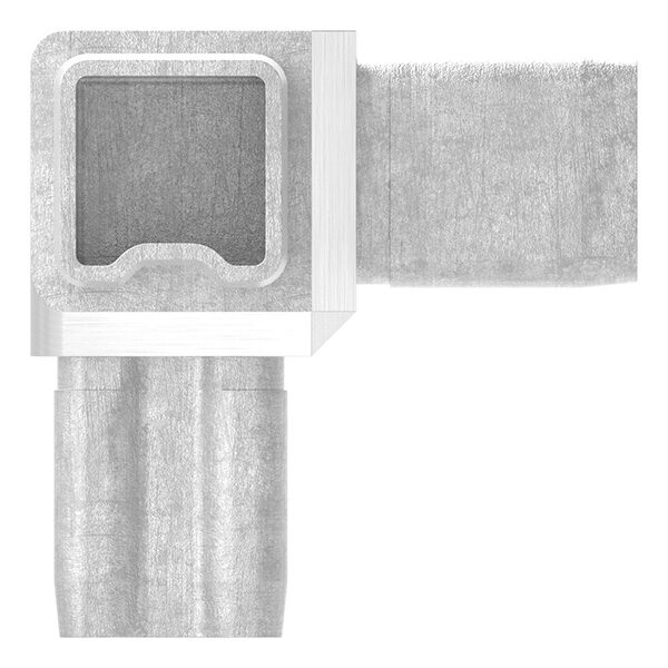 Verbinder, zum Stecken, für Rohr 25x25x2,0mm, V4A