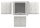 Verbinder, zum Stecken, für Rohr 40x40x2,0mm, V4A