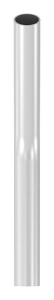 Rohrbogen 30°, aus geschl. Rohr 42,4x2,5mm, Radius-Mitte: 100mm, nach dem Biegen nicht nachgearbeitet, Bogenauslauf: ca. 200mm, V2A