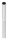 Rohrbogen 45°, aus geschl. Rohr 48,3x2,5mm, Radius-Mitte: 85mm, nach dem Biegen nicht nachgearbeitet, Bogenauslauf: ca. 200mm, V2A