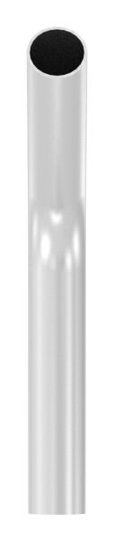 Rohrbogen 60°, aus geschl. Rohr 48,3x2,5mm, Radius-Mitte: 85mm, nach dem Biegen nicht nachgearbeitet, Bogenauslauf: ca. 200mm, V2A