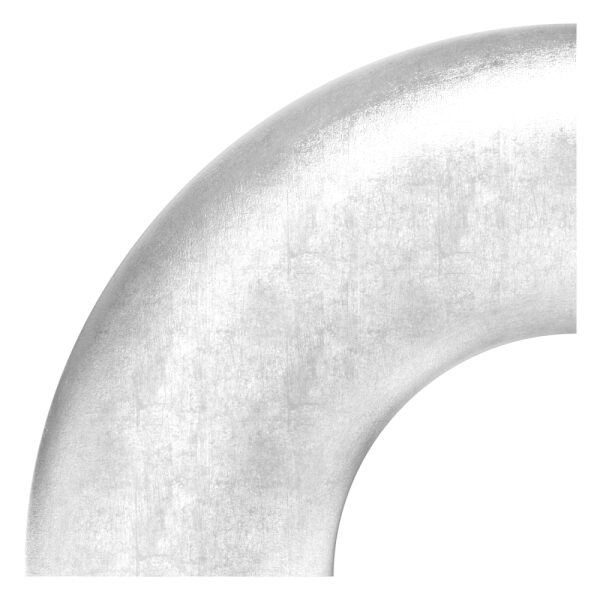 Schweißbogen 90°, 88,9 x 2,0mm, ungeschliffen, V2A