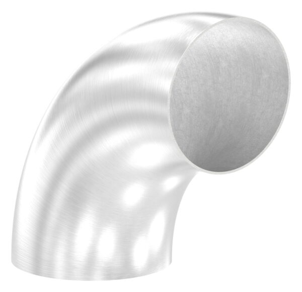 Schweißbogen 90°, 114,3x2,0mm, geschliffen Korn...