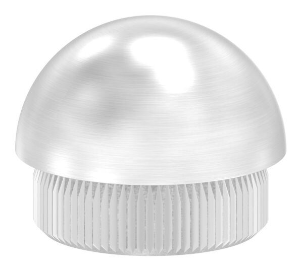 Rohrabschlussstopfen, für Rohr 26,9x2,0mm, halbrund,...