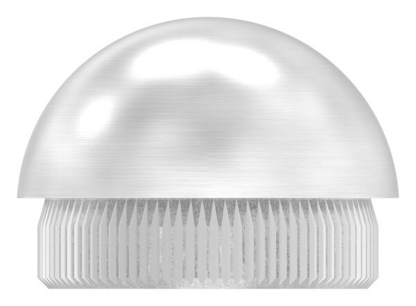 Rohrabschlussstopfen, für Rohr 33,7x2,0mm, halbrund,...