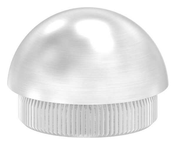 Rohrabschlussstopfen, für Rohr 33,7x2,5mm, halbrund,...