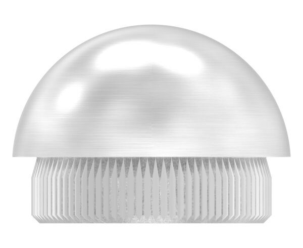 Rohrabschlussstopfen, für Rohr 33,7x2,5mm, halbrund,...