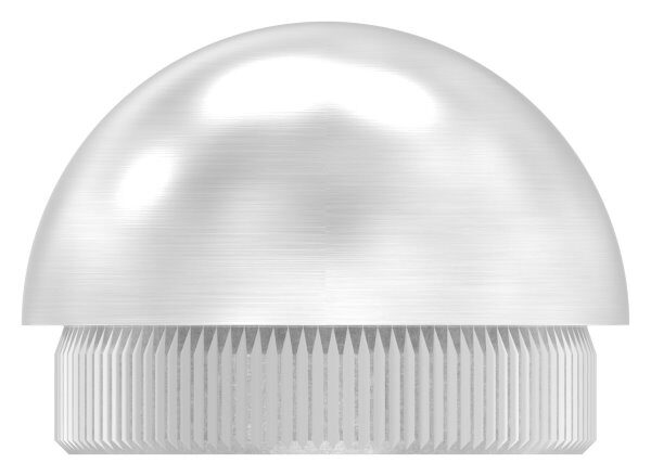 Rohrabschlussstopfen, für Rohr 42,4x2,5mm, halbrund,...