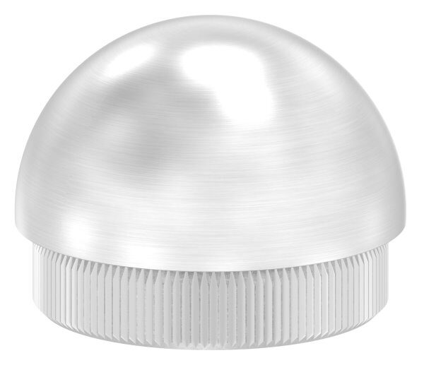 Rohrabschlussstopfen, für Rohr 40,0x2,0mm, halbrund,...