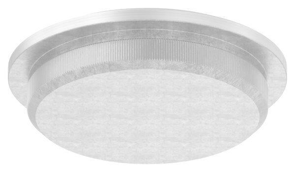 Rohrabschlussstopfen, für Rohr 33,7x2,5mm, leicht gewölbt, zum Einschlagen, mit Rändelung, dünne Ausführung, V2A