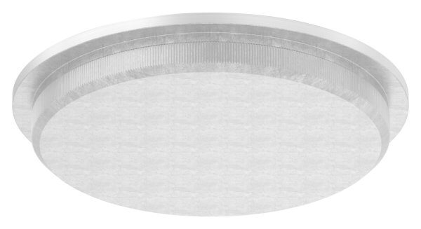 Rohrabschlussstopfen, für Rohr 48,3x2,5mm, leicht gewölbt, zum Einschlagen, mit Rändelung, dünne Ausführung, V2A