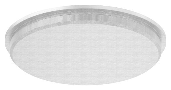 Rohrabschlussstopfen, für Rohr 60,3x2,0mm, leicht gewölbt, zum Einschlagen, mit Rändelung, dünne Ausführung, V2A