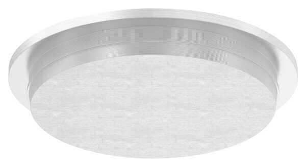 Rohrabschlussstopfen, für Rohr 42,4x3,0mm, leicht gewölbt, zum Einschlagen, mit Nase, unten verjüngt für optimalen Sitz beim Einschlagen, V2A