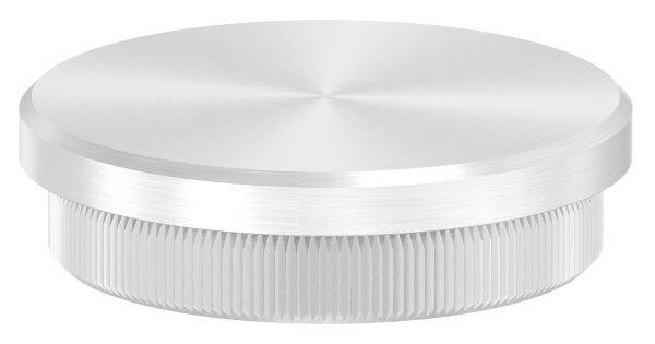 Rohrabschlussstopfen, für Rohr 48,3x2,5mm, flach,...