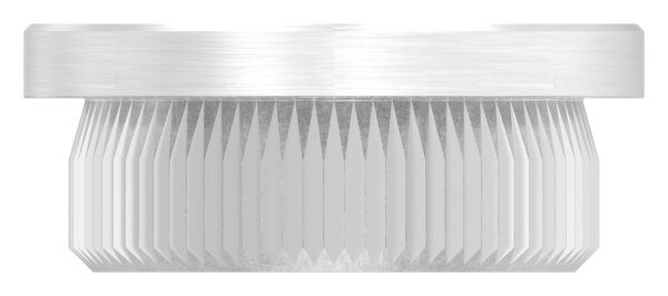 Rohrabschlussstopfen, für Rohr 25,0x2,0mm, flach,...