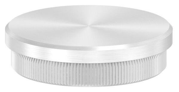 Rohrabschlussstopfen, für Rohr 50,0x2,0mm, flach,...