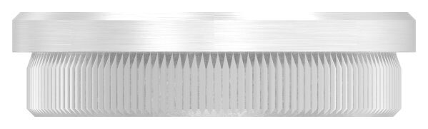 Rohrabschlussstopfen, für Rohr 50,0x2,0mm, flach,...