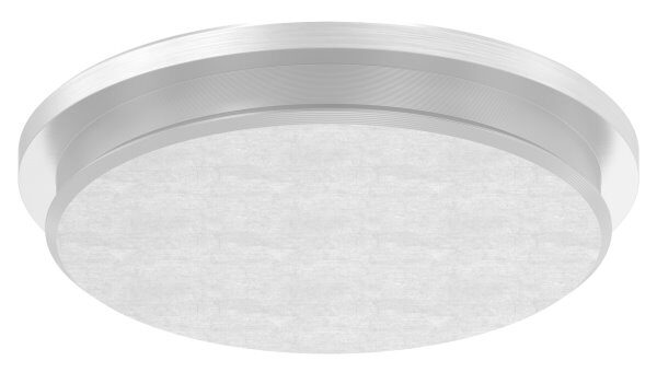 Rohrabschlussstopfen, für Rohr 42,4x2,0mm, flach, zum Einschlagen, mit Nase, V2A