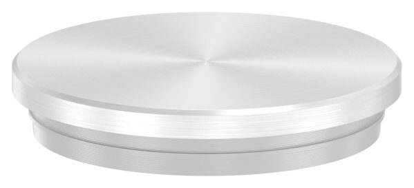 Rohrabschlussstopfen, für Rohr 40,0x2,0mm, flach,...