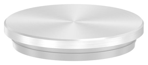 Rohrabschlussstopfen, für Rohr 42,4x2,5mm, flach,...
