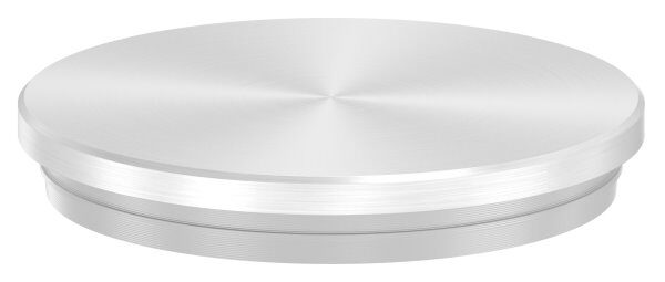 Rohrabschlussstopfen, für Rohr 48,3x2,0mm, flach,...