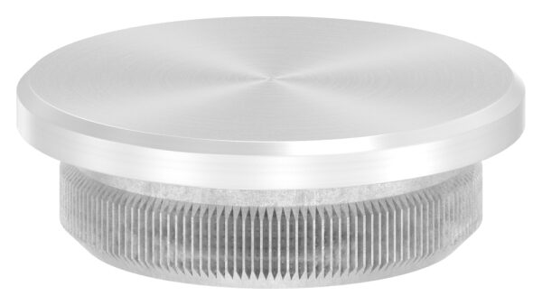 Rohrabschlussstopfen, für Rohr 21,3x2,0mm, flach,...