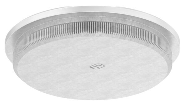 Rohrabschlussstopfen, für Rohr 40,0x2,0mm, flach, zum Einschlagen, mit Rändelung, dünne Ausführung, V2A
