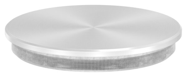 Rohrabschlussstopfen, für Rohr 48,3x2,0mm, flach,...