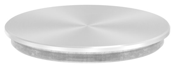 Rohrabschlussstopfen, für Rohr 60,3x2,5mm, flach,...