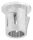 Rohrabschlussstopfen, für Rohr 16x1,0 - 2,0mm, leicht gewölbt, zum Einschlagen, mit Nasen, hohl, V4A
