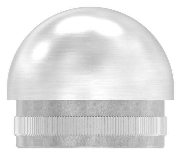 Rohrabschlussstopfen, für Rohr 42,4x2,0mm, halbrund,...
