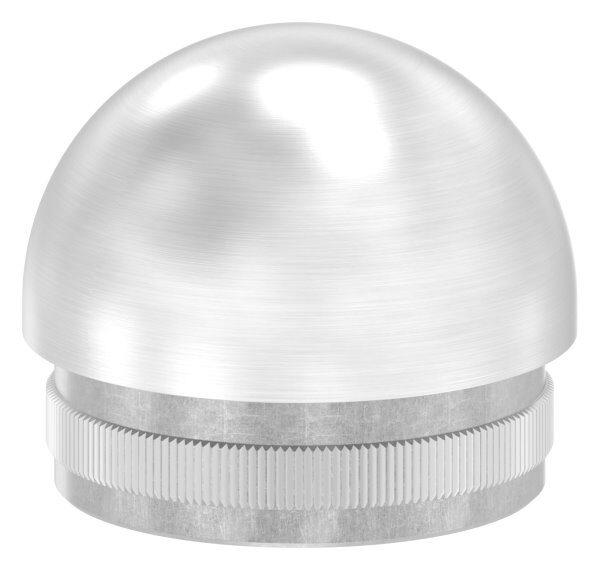 Rohrabschlussstopfen, für Rohr 42,4x2,0mm, halbrund,...