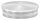 Rohrabschlussstopfen, für Rohr 76,1x2,0mm, leicht gewölbt, zum Einschlagen, mit Rändelung, hohl, V2A