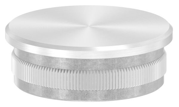 Rohrabschlussstopfen, für Rohr 48,3x2,0mm, flach,...