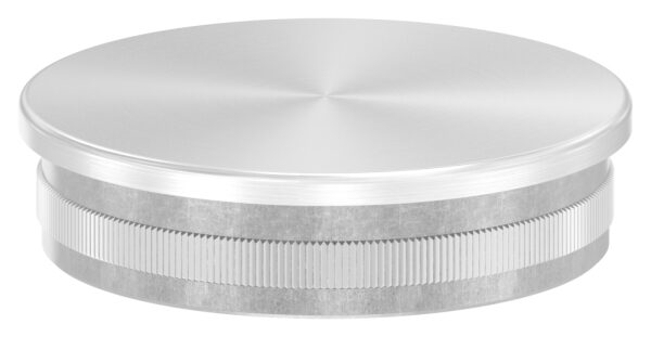 Rohrabschlussstopfen, für Rohr 60,3x2,0mm, flach,...