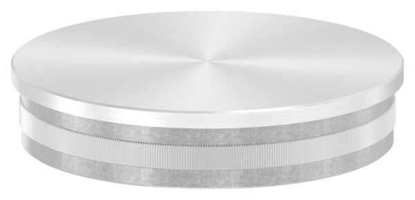 Rohrabschlussstopfen, für Rohr 88,9x2,0mm, flach,...