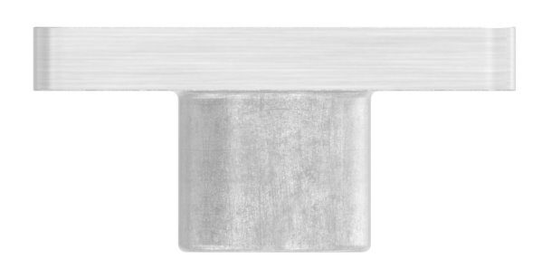Platte, 30x30mm, t: 4mm, mit Innengewinde M8, flach, zum...