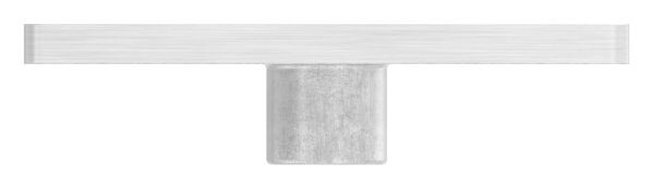 Platte, 60x60mm, t: 4mm, mit Innengewinde M8, flach, zum...