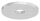 Platte, Ø 48,3mm, t: 4mm, mit Bohrung 12,1mm, flach, zum Aufschweißen, V2A