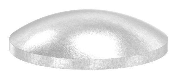 Gewölbte Schale Ø 21,3x1,5mm, H: 5mm, roh, V2A