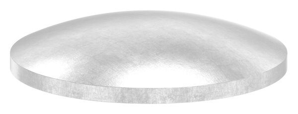 Gewölbte Schale Ø 33,7x2,0mm, H: 6mm, roh, V2A